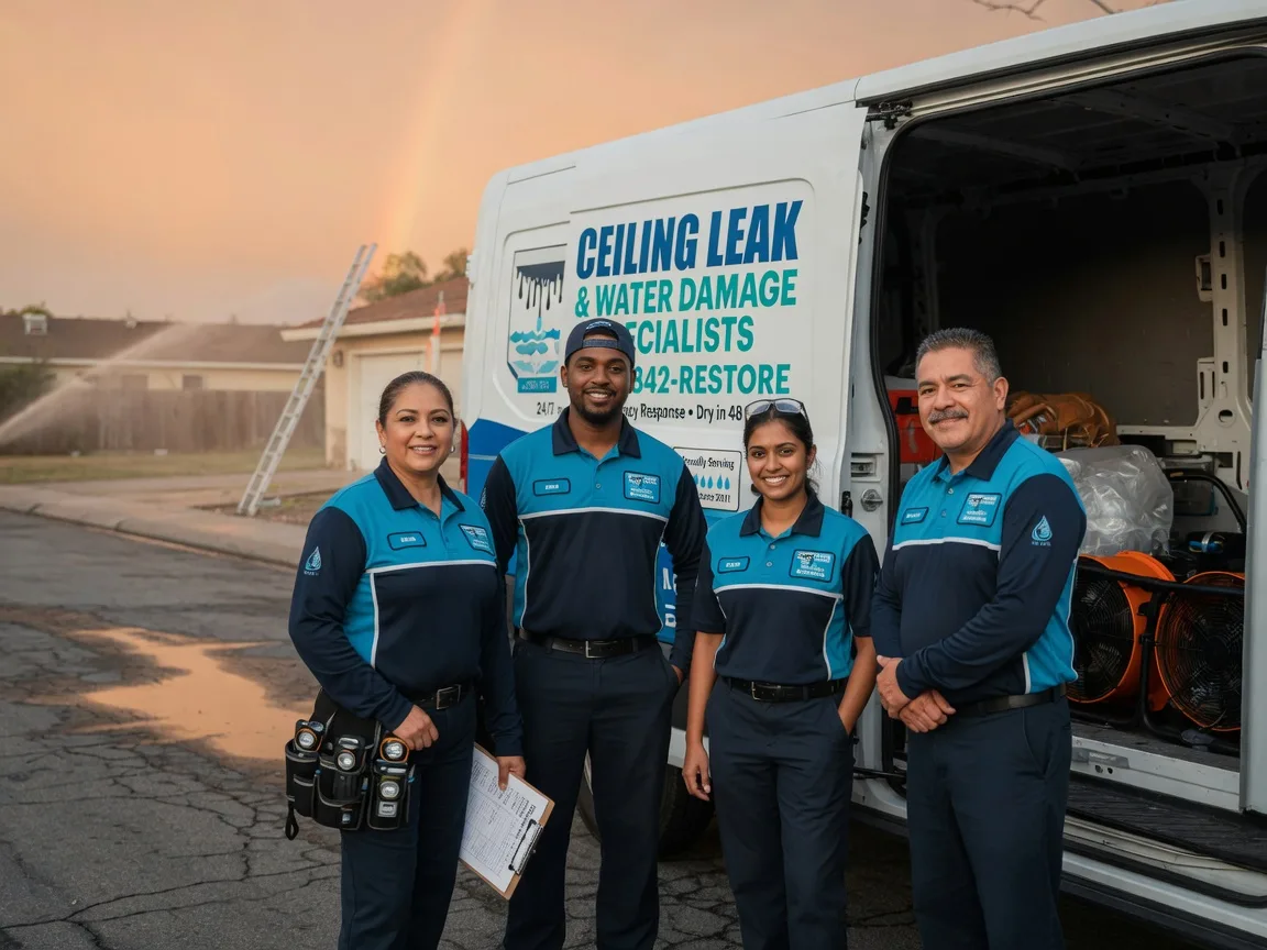 Ceiling Leak Cleanup company in Holliday, TX