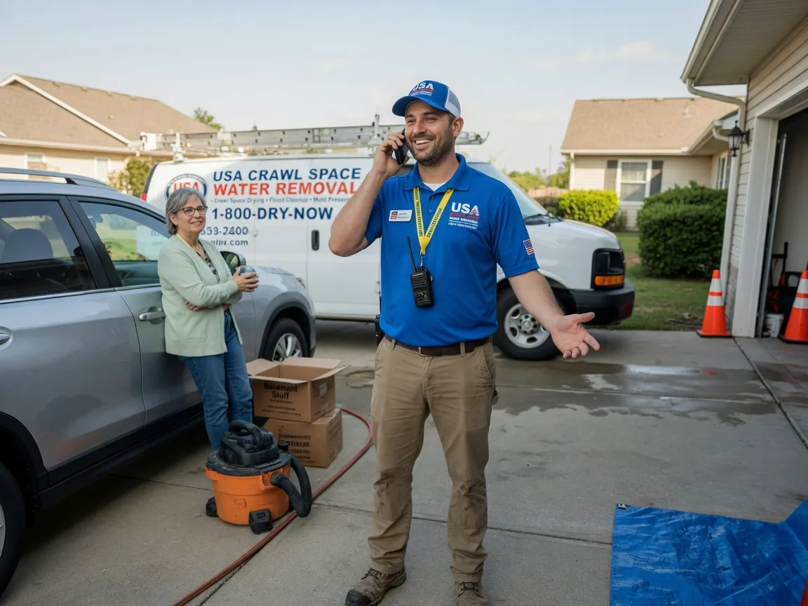 Crawl Space Water Removal Holliday, TX FAQs